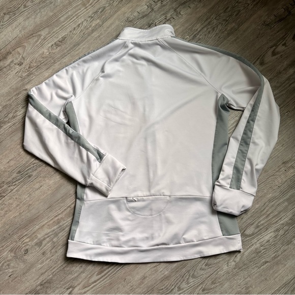 ALO coolfit yoga athletic womens jacket white full zip size XXL - Picture 7 of 8